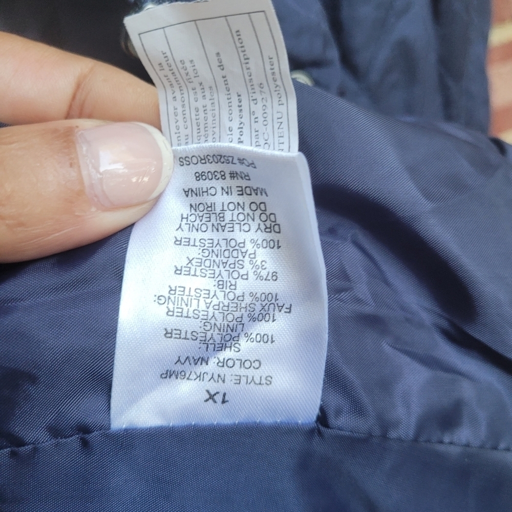 Cavalini Women's Navy Quilted Jacket - Picture 5 of 11